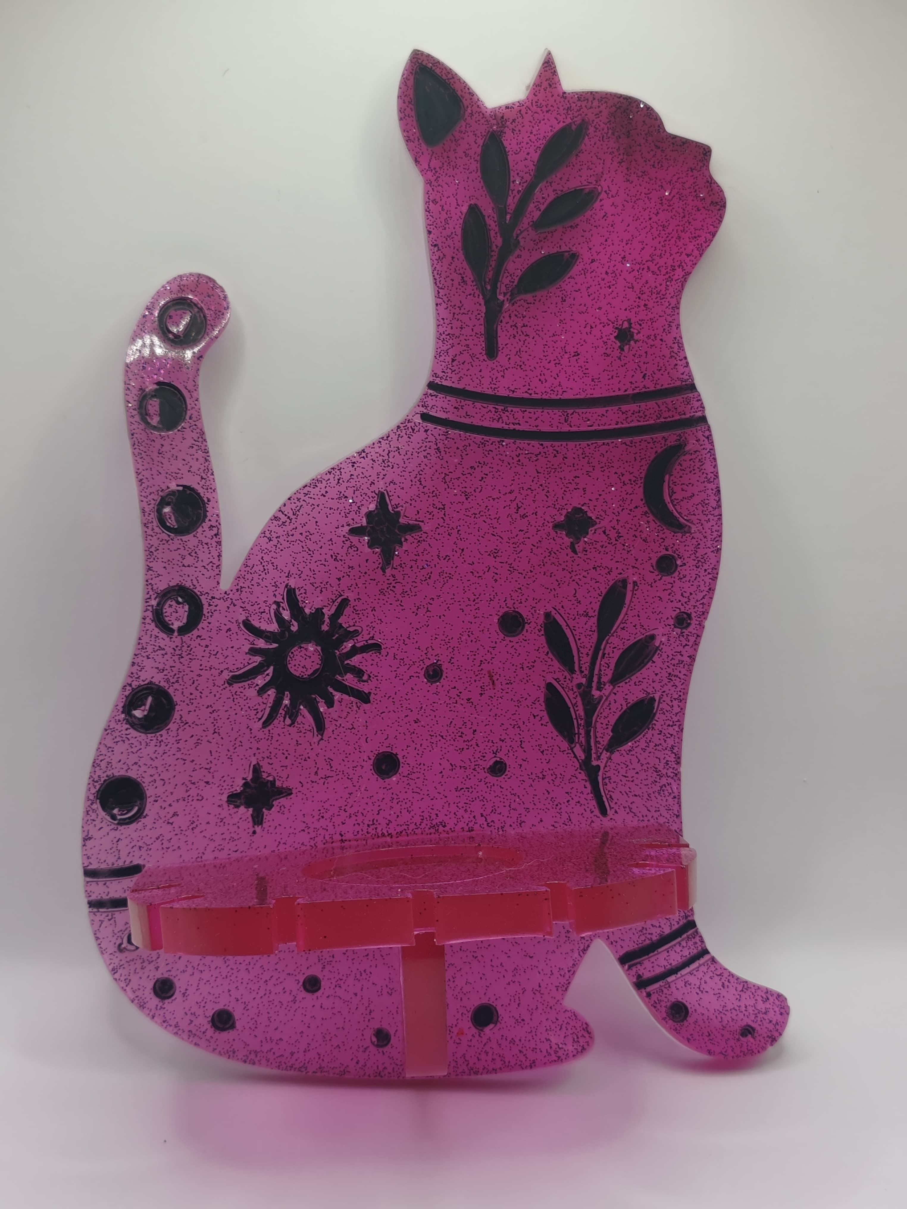 Étagère photophore chats