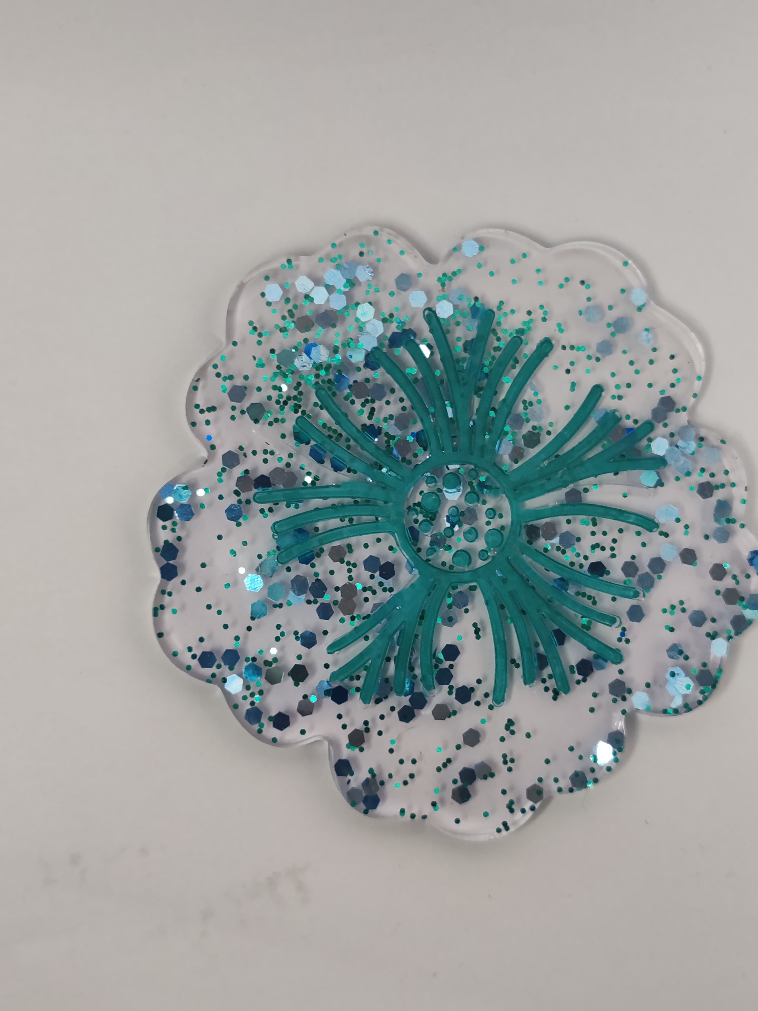 Sous Verre fleurs