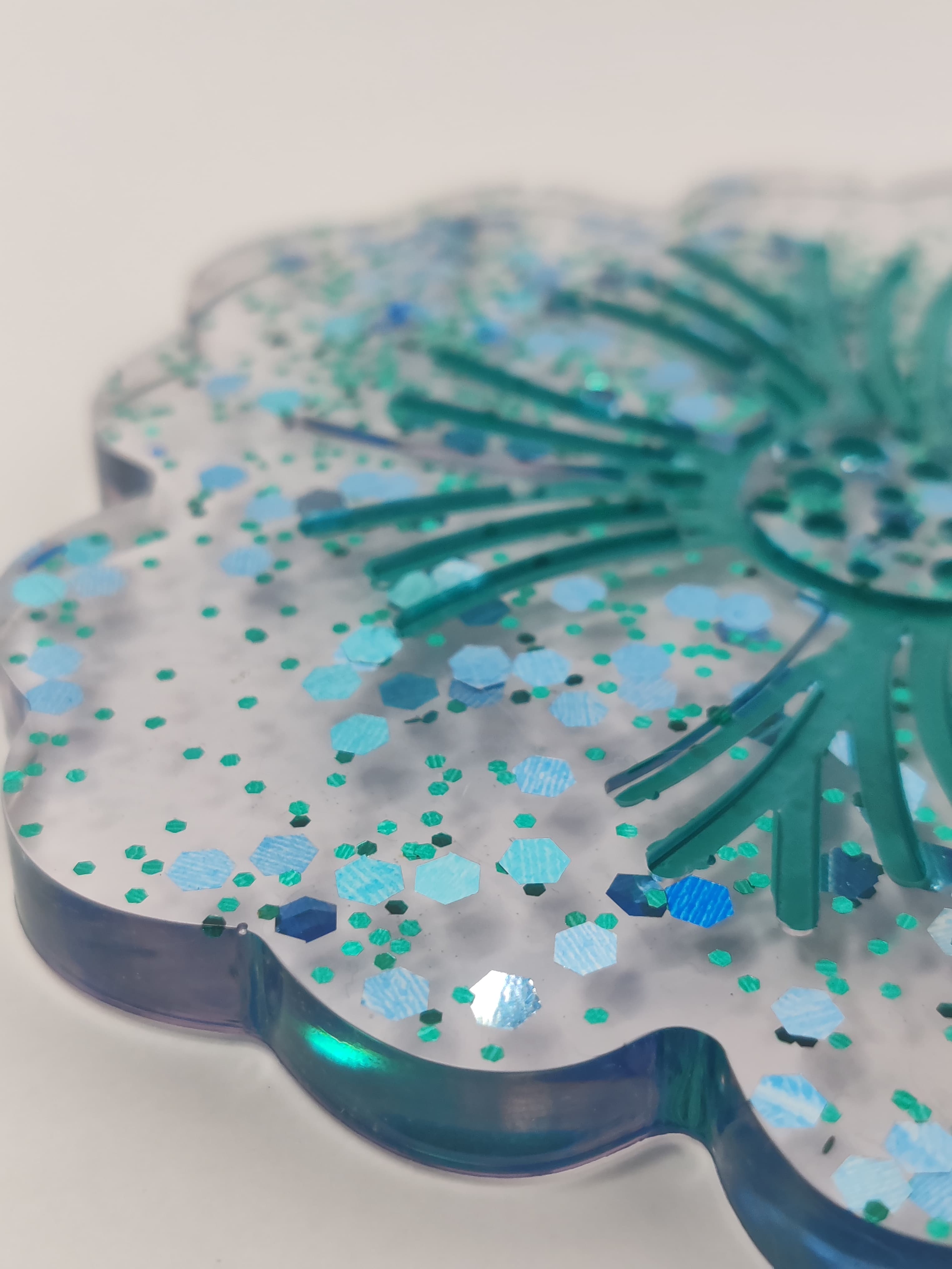 Sous Verre fleurs